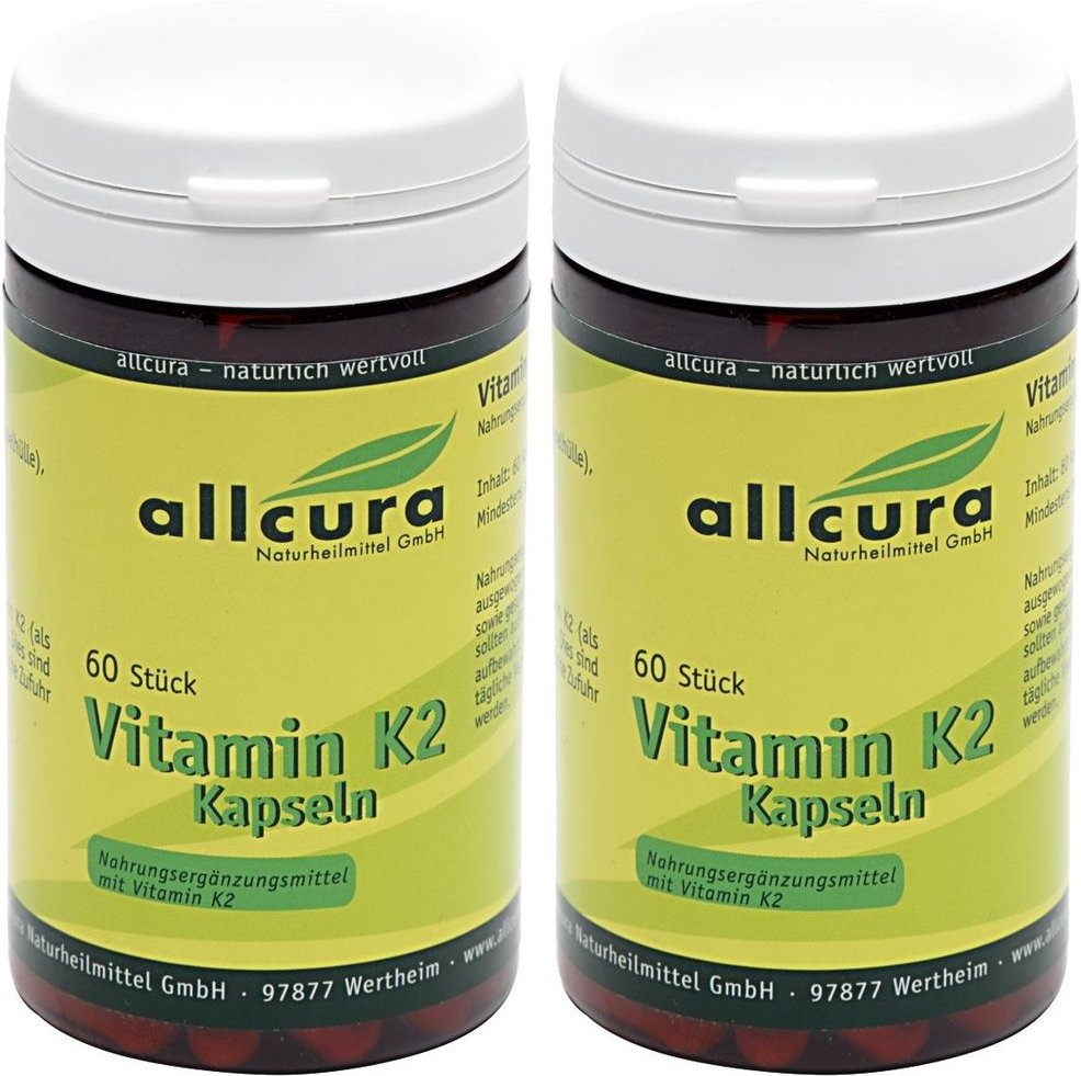 Vitamin K2 Kapseln 2x 2x60 St