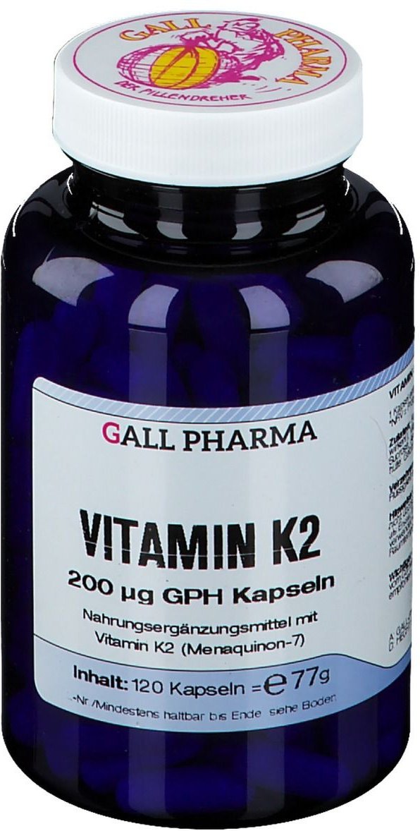 Vitamin K2 200 µg GPH Kapseln 120 St