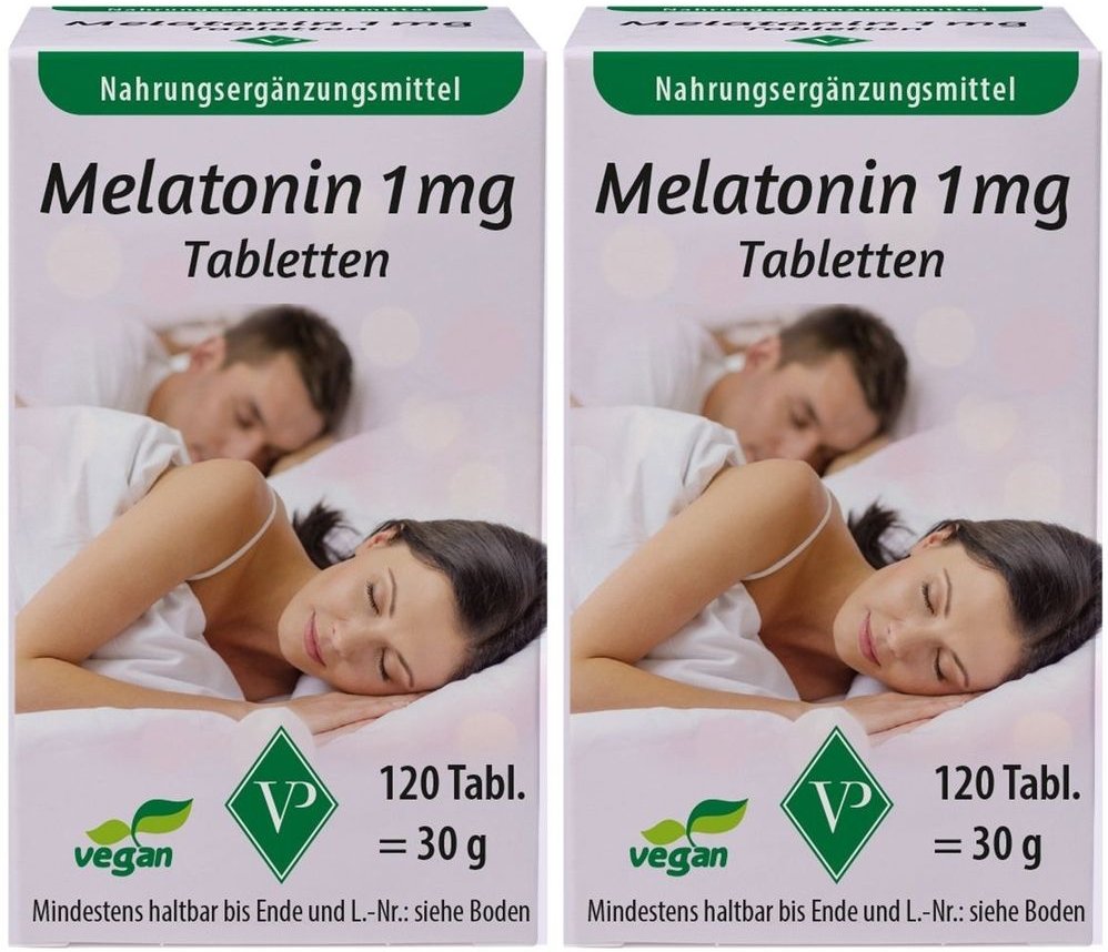 Melatonin 1 mg Tabletten 2x 2x120 St