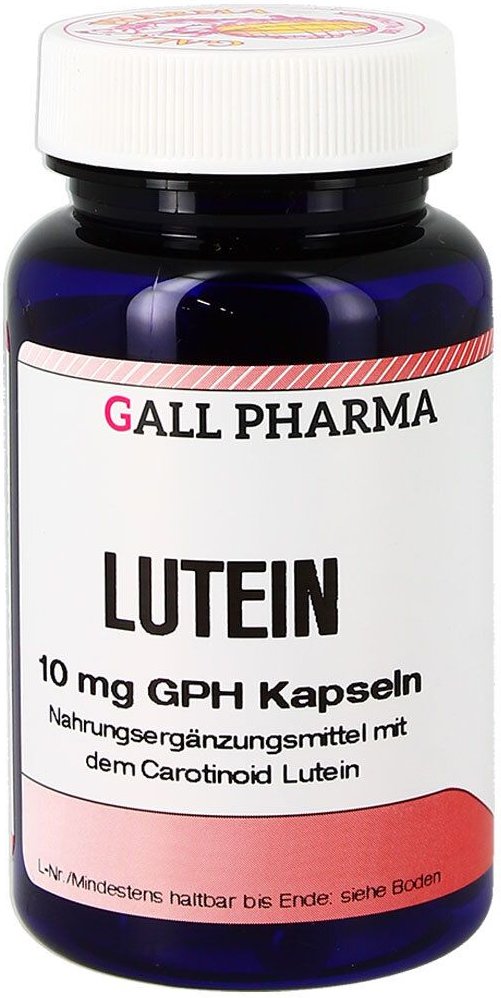 Lutein 10 mg GPH Kapseln 30 St