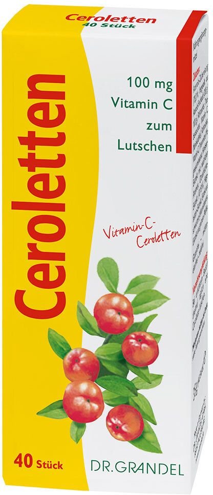 Ceroletten Grandel Lutschtabletten 40 St