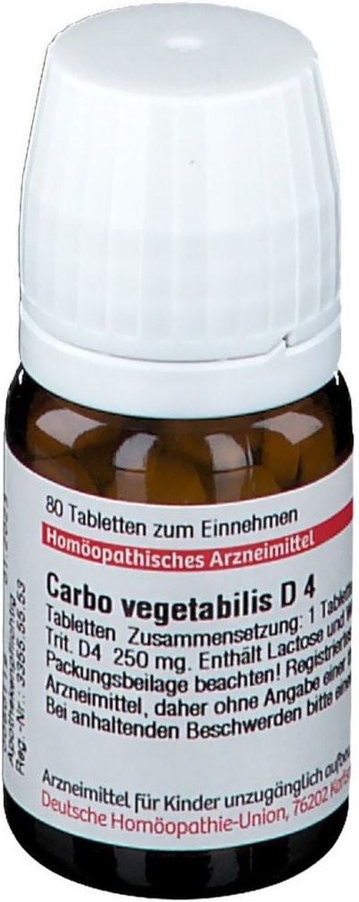 DHU Carbo vegetabilis D 4 Tabletten
