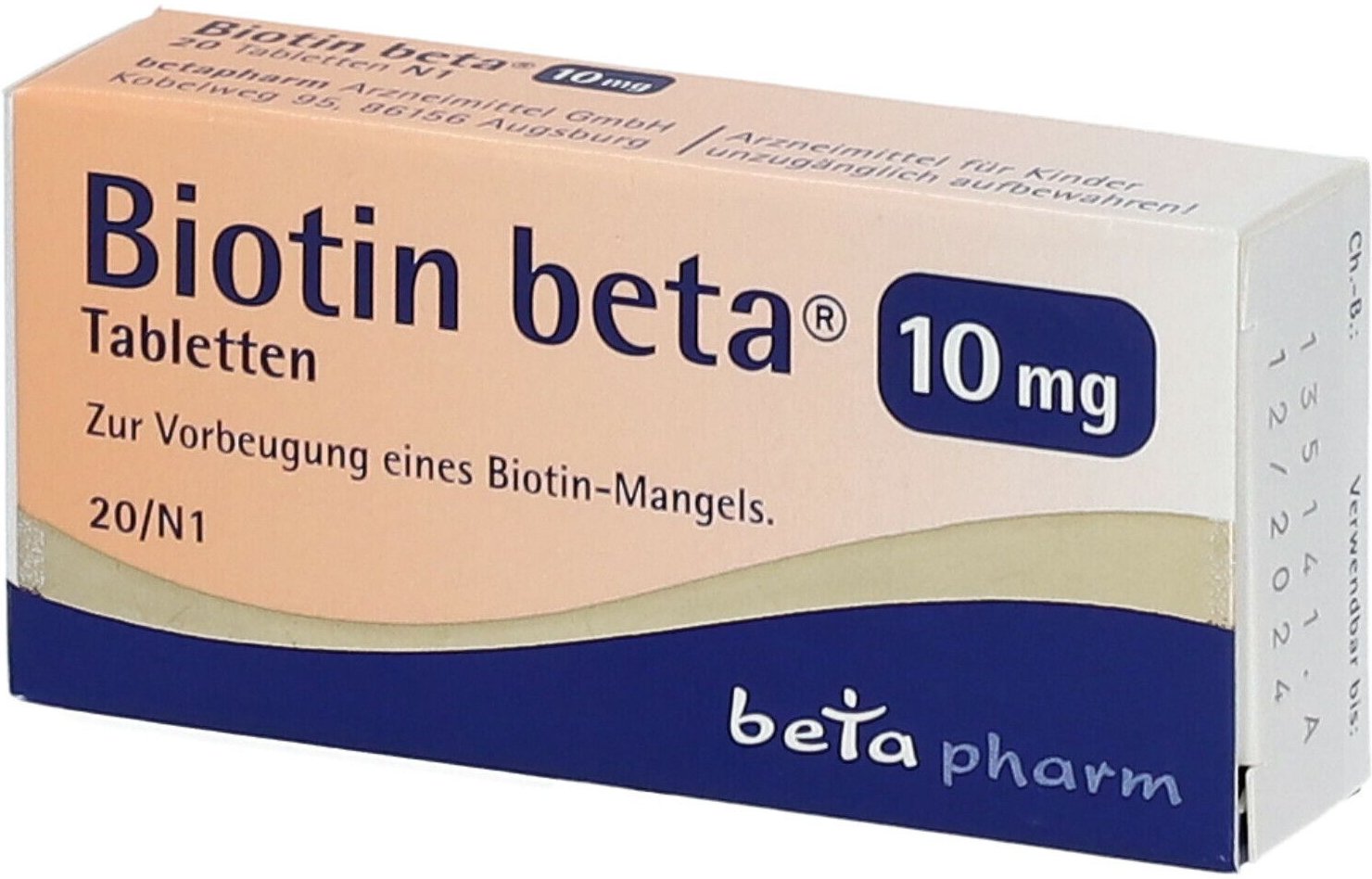 Biotin beta 10 mg Tabletten