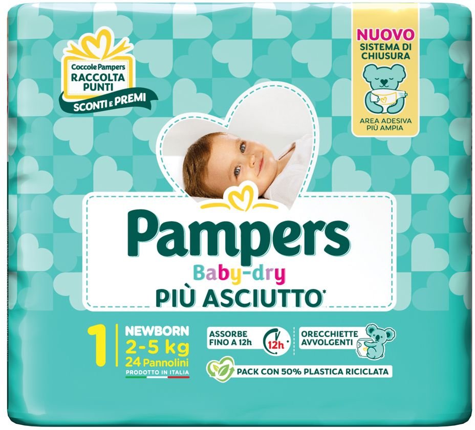 Pampers BD Newborn 24Pz 24 St