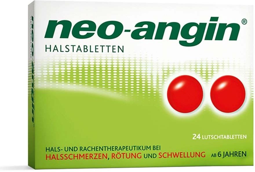 Neo-Angin Halstabletten 24 St Lutschtabletten