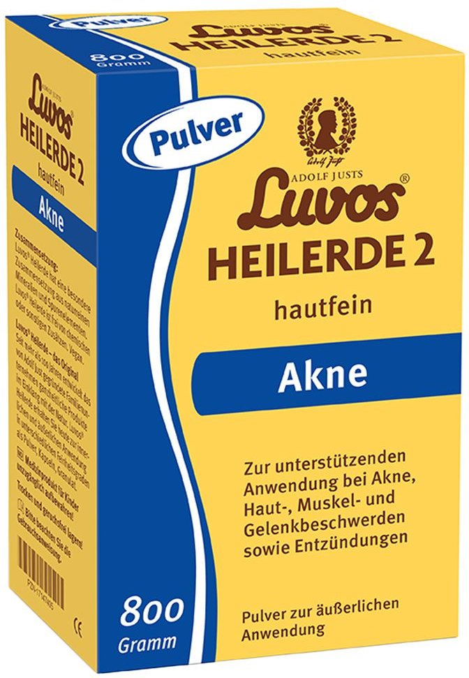 Luvos Heilerde 2 hautfein 800 g Pulver