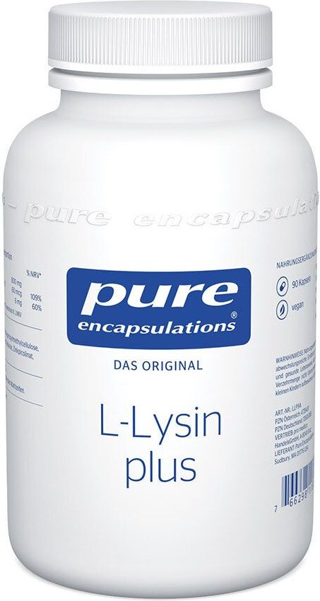 Thumbnail - Pure Encapsulations L-Lysin plus Kapseln 90 St