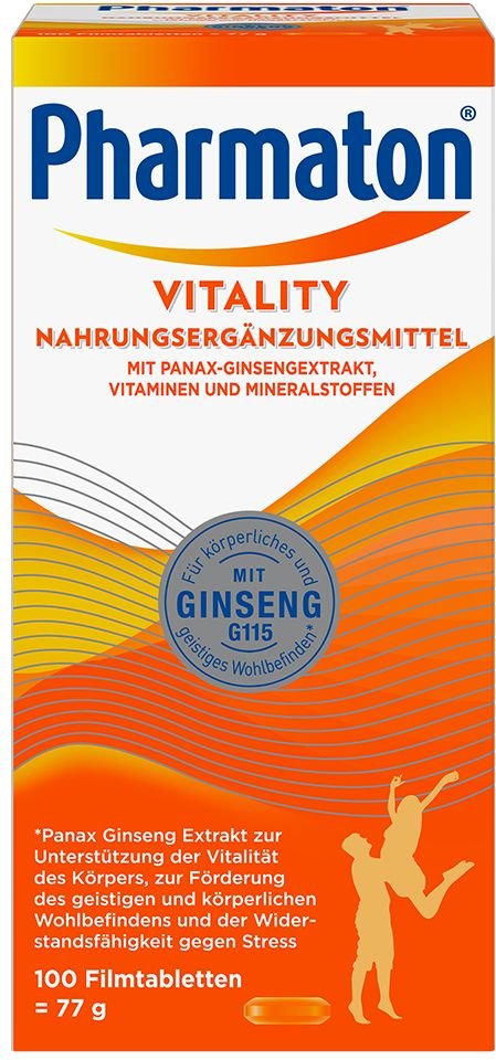 Pharmaton Vitality Filmtabletten 100 St