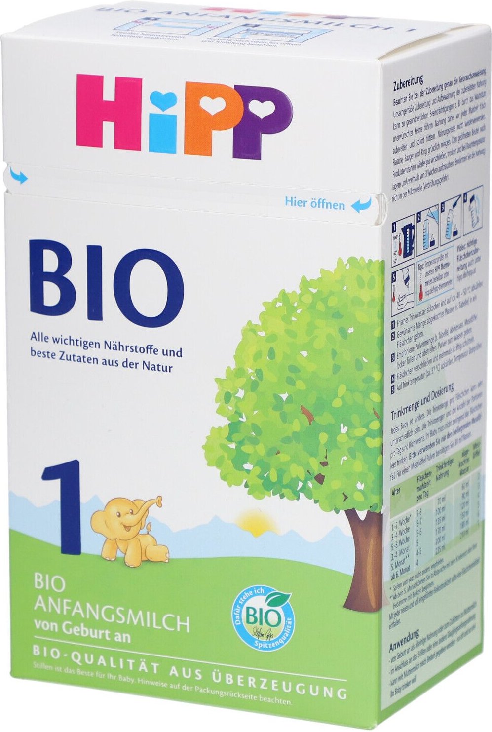 Hipp 1 Bio Pulver 600 g