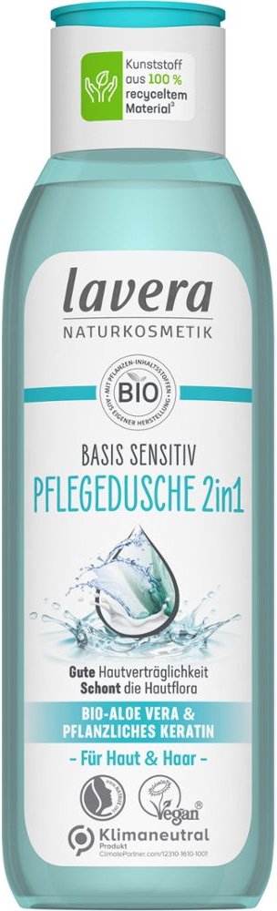Lavera basis sensitiv Pflegedusche 2in1 Dt. 250 ml Flaschen