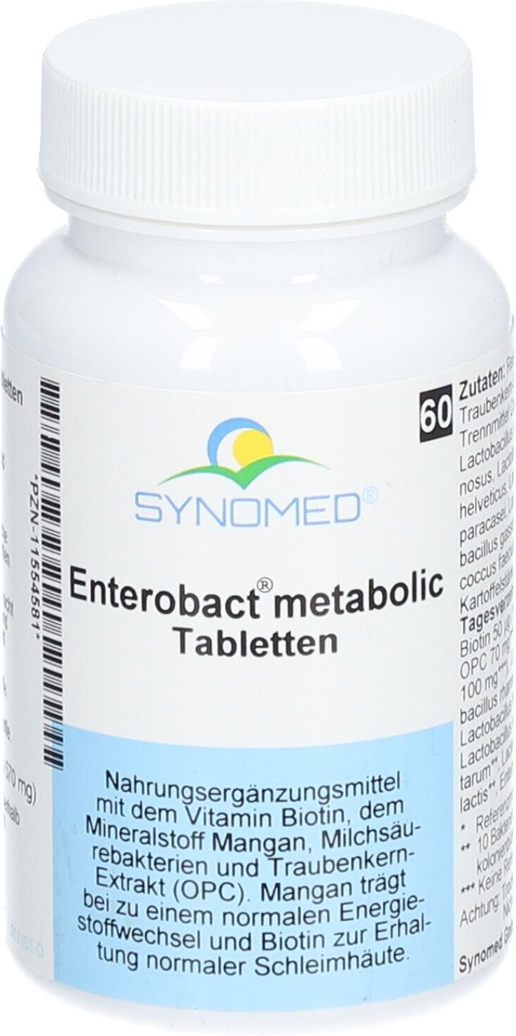 Thumbnail - Enterobact metabolic Tabletten 60 St