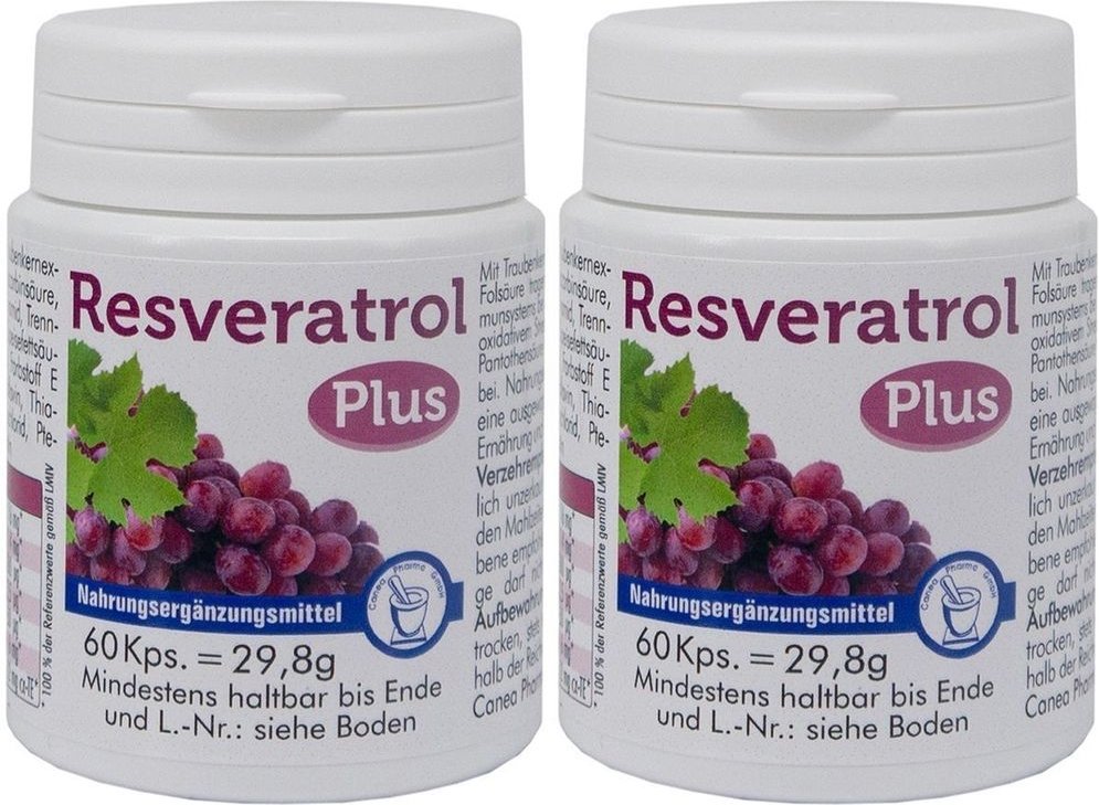 Resveratrol Plus Kapseln 2x 2x60 St