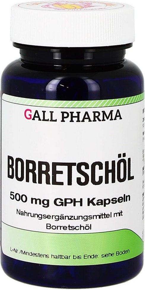 Borretschöl 500 mg GPH Kapseln 180 St