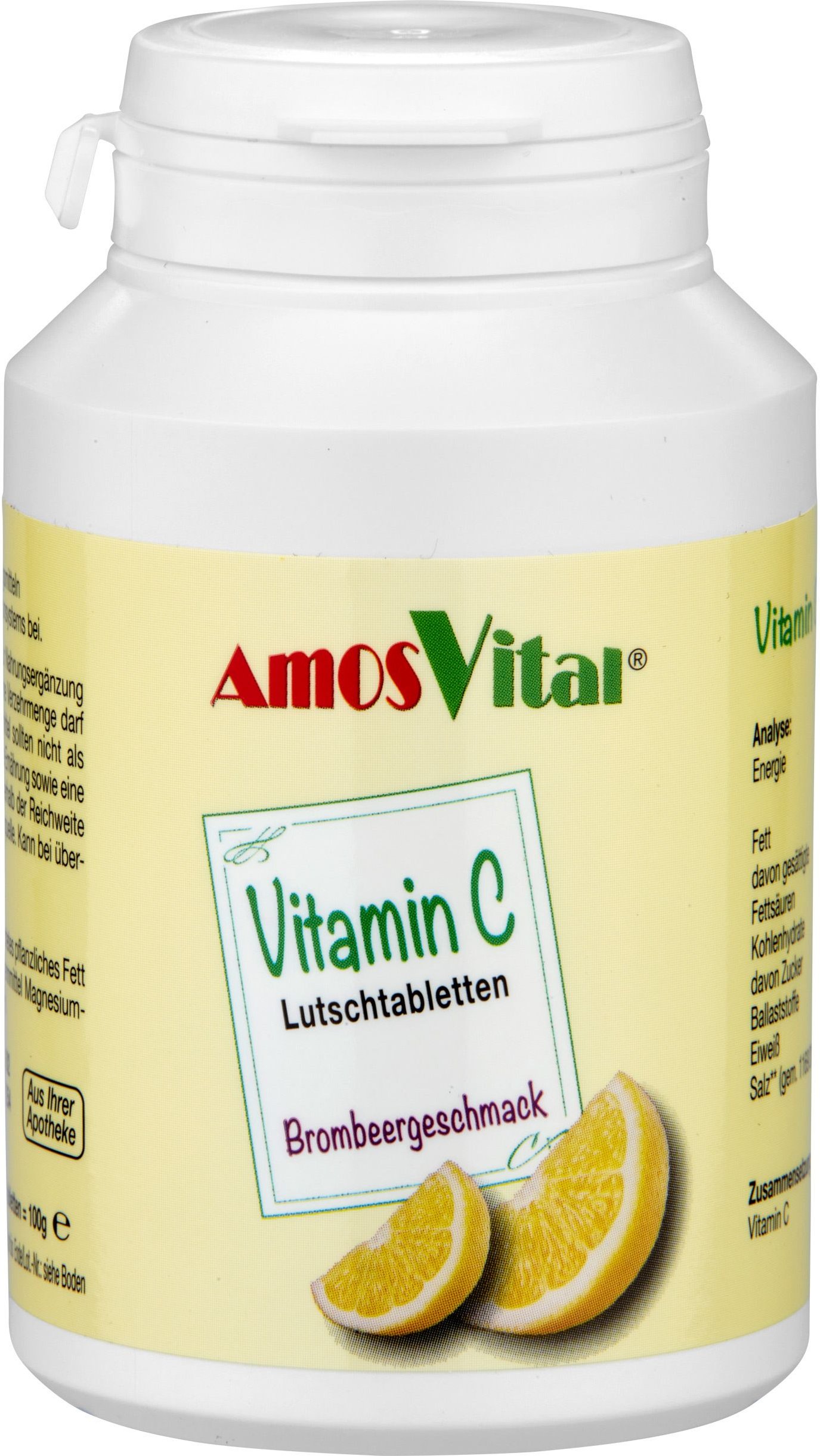 Thumbnail - Vitamin C 180 mg AmosVital Lutschtabletten 50 St