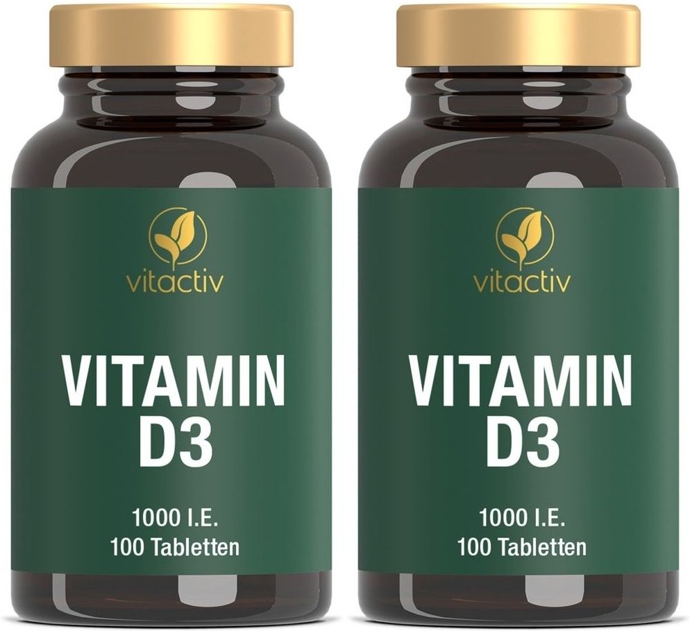 Vitamin D3 Tabletten 2x 2x100 St