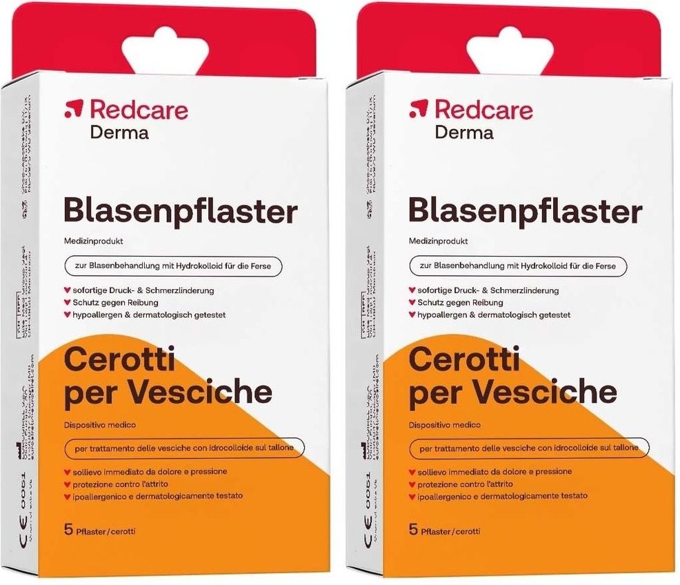 Redcare Derma Blasenpflaster x2 2x5 St Pflaster