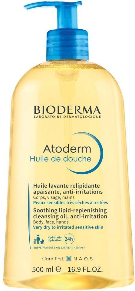 Bioderma Atoderm Huile de Douche 500 ml Öl