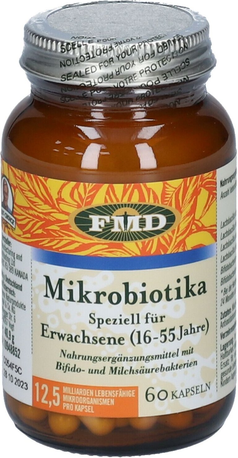 Mikrobiotika Speziell für Erwachsene Kapseln 60 St