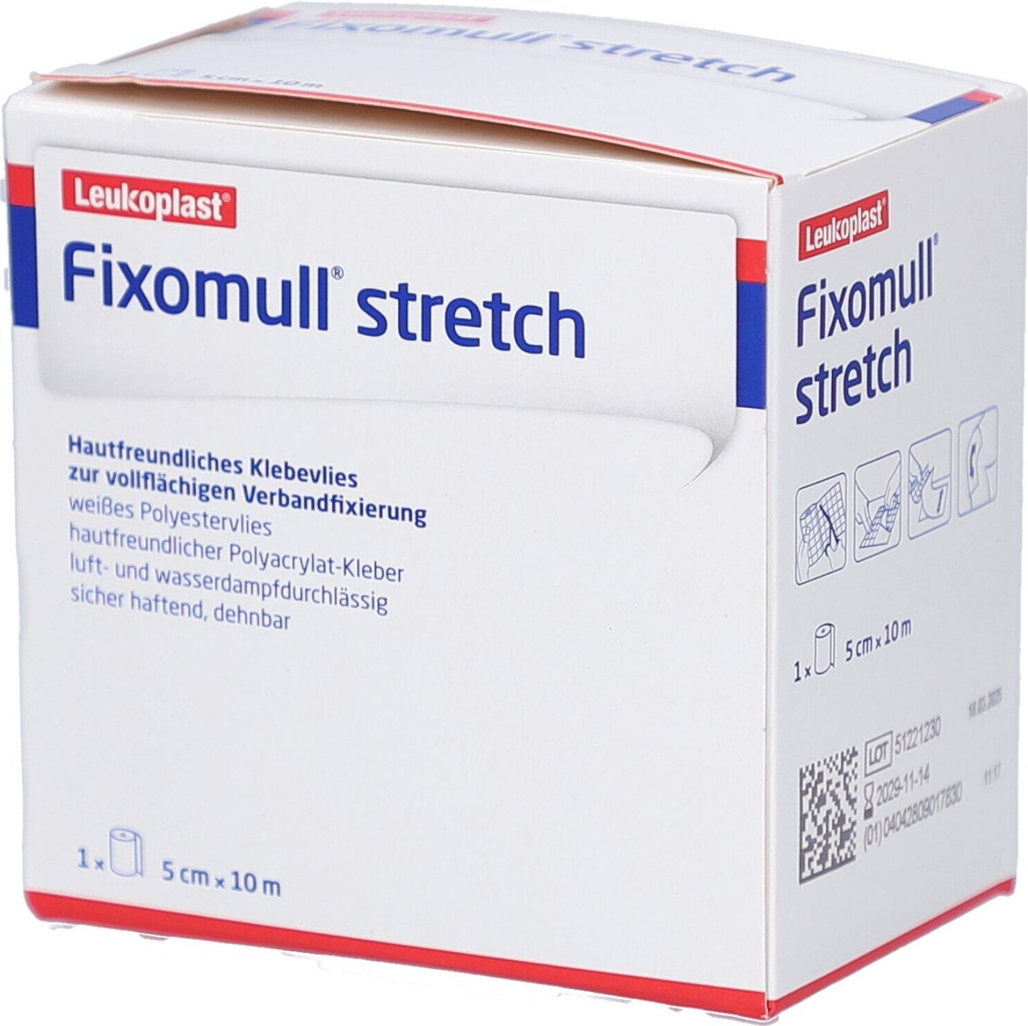Fixomull stretch 5 cmx10 m 1 St Pflaster