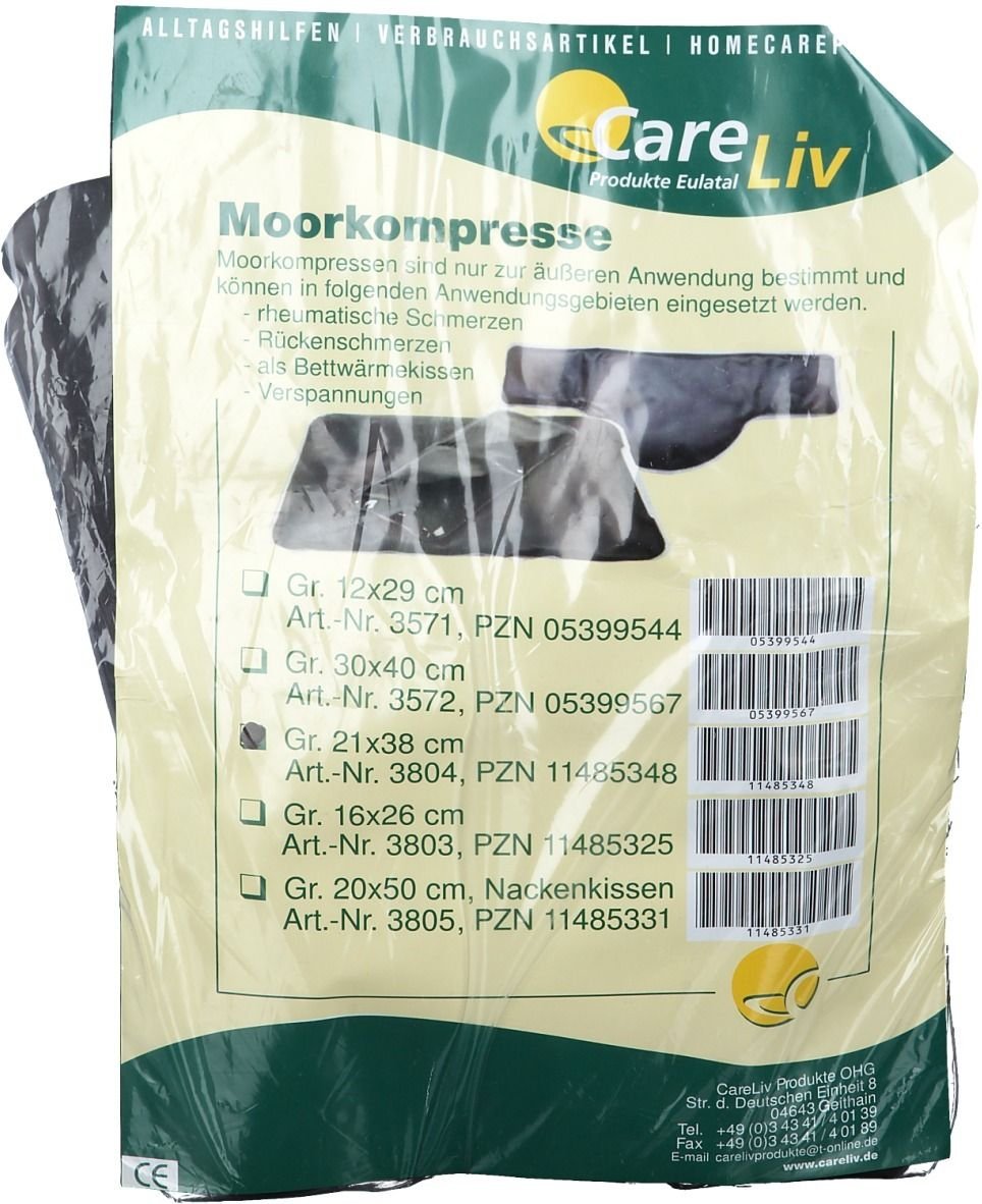 Moorkompresse 21x38 cm