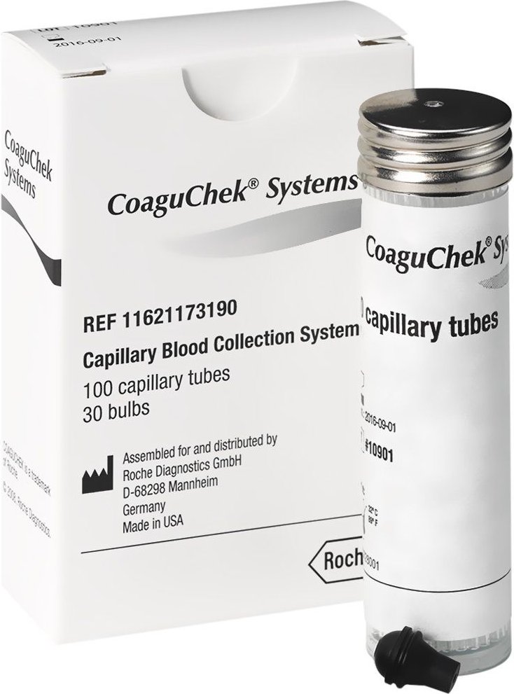 Coaguchek System S Kapillaren 100 St Sonstige