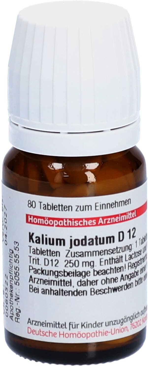 Kalium Jodatum D 12 Tabletten 80 St