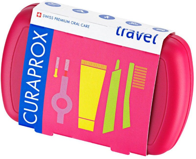 Thumbnail - Curaprox Travel-Set rot 1 St Set