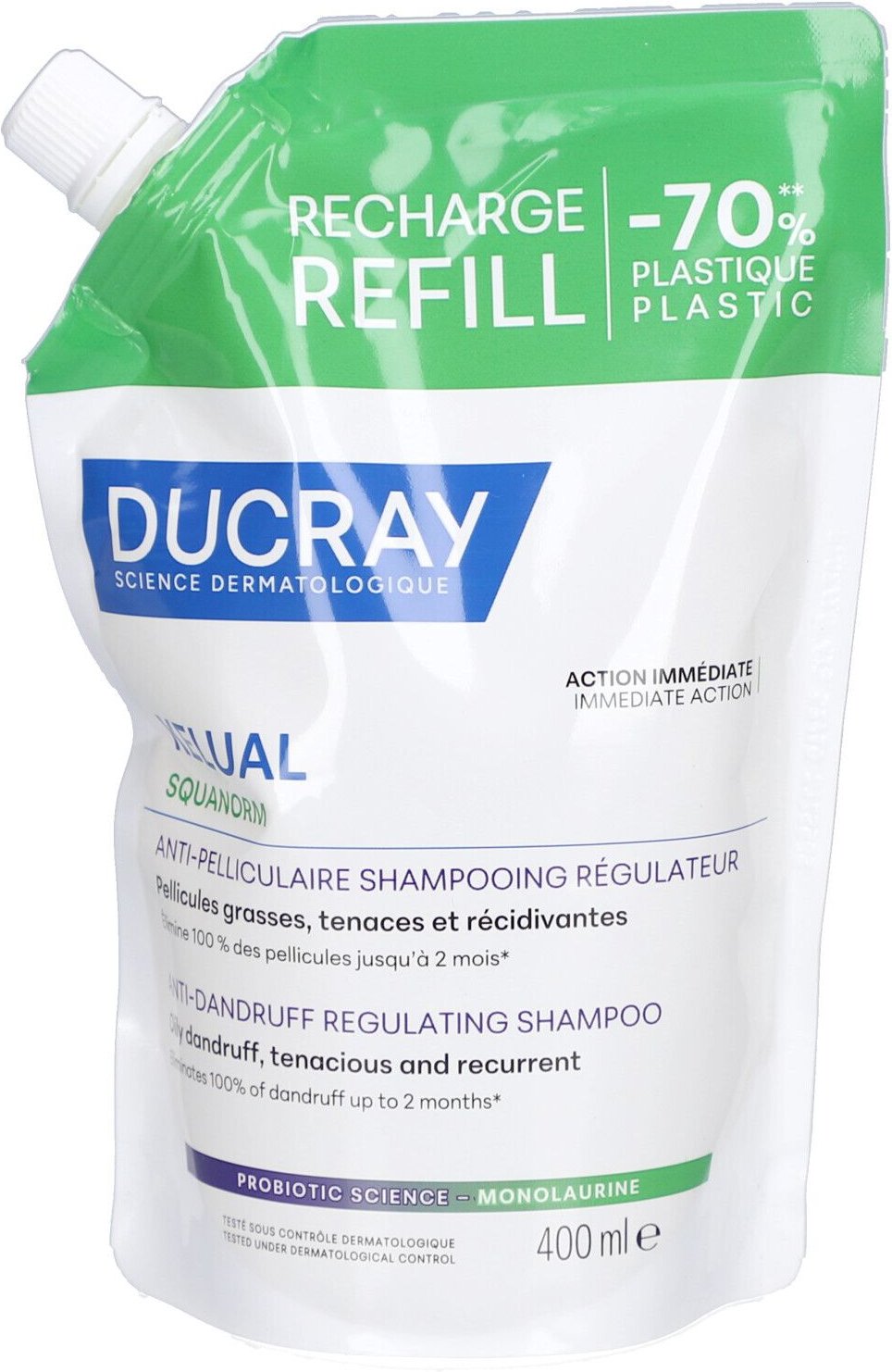 Ducray Kelual Squanorm Anti-Schuppen Shamp.fet.Ref 400 ml Shampoo