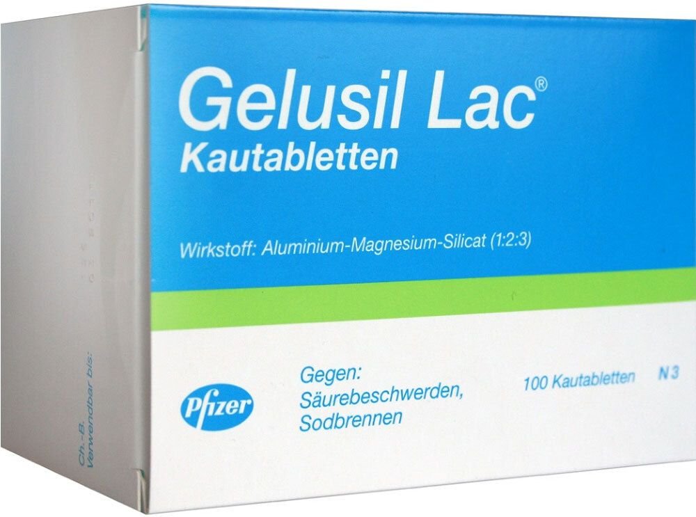 Gelusil LAC Kautabletten 100 St