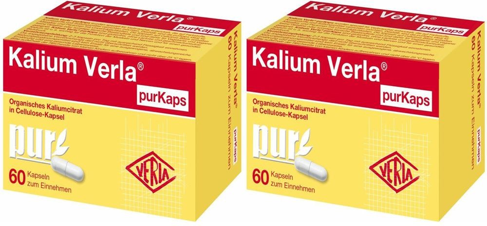 Kalium Verla purKaps Doppelpack 2x60 St Kapseln