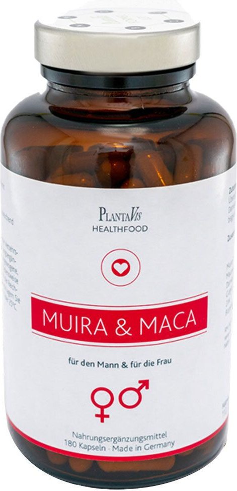 Muira & Maca für den Mann die Frau Kapseln 180 St
