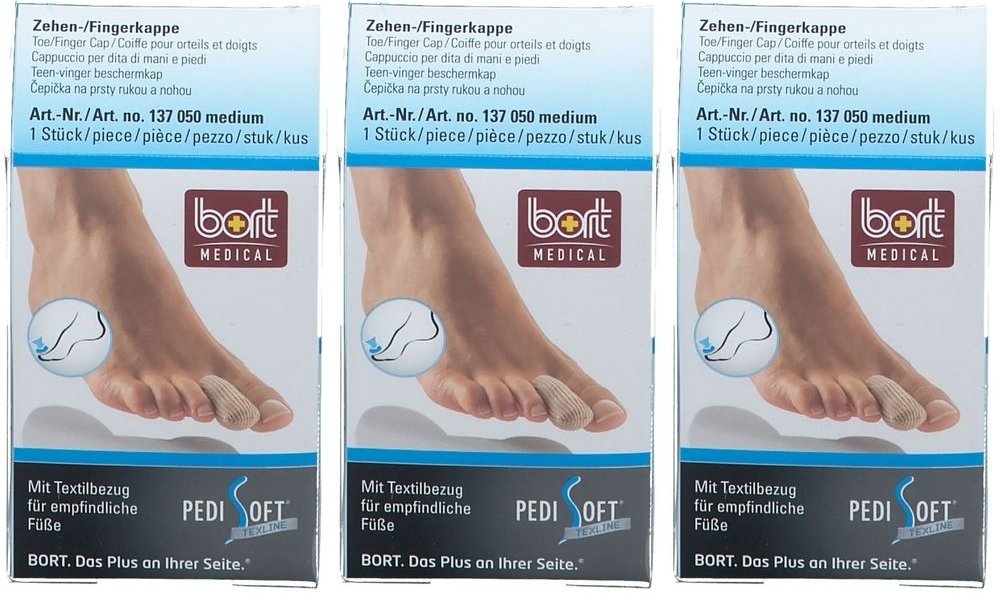 Pedisoft TExLINE Zehenka M x3 3x1 St