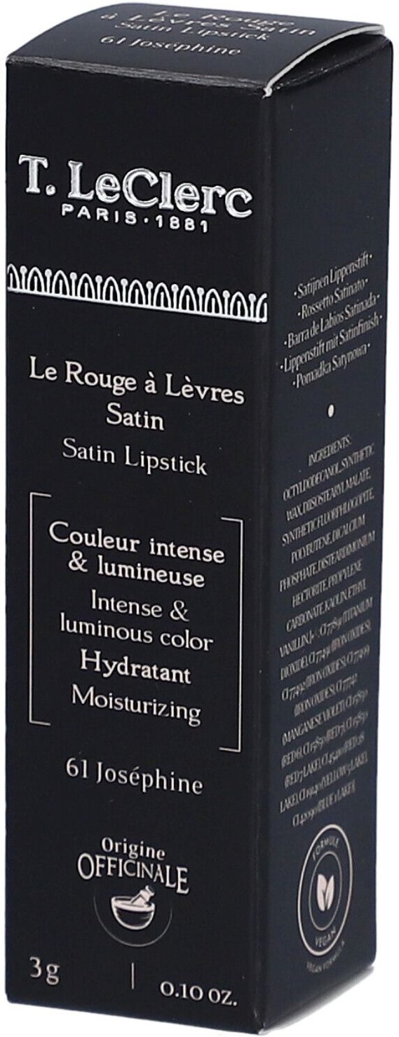 T.LeClerc Lippenstift Satijn 61 Josephine 3g 3 g