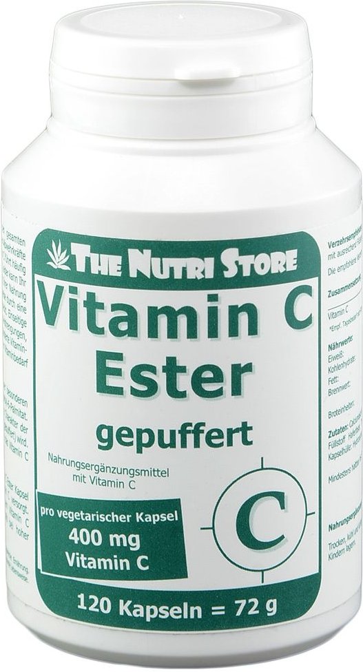 Vitamin C Ester 400 mg gepuffert vegetarische Kapseln