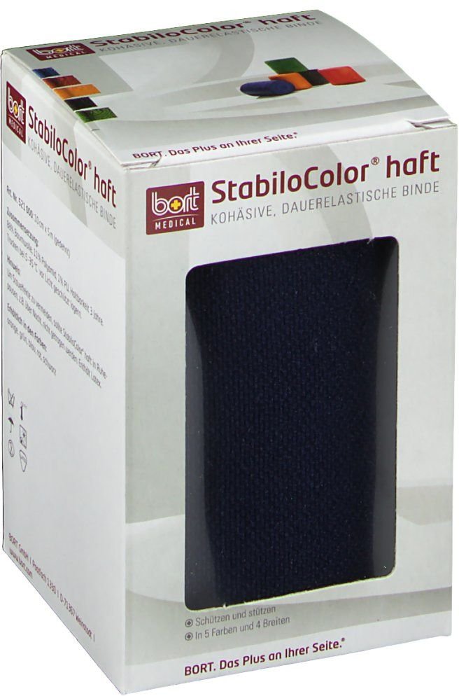 Bort StabiloColor haft Binde 10 cm blau 1 St Binden