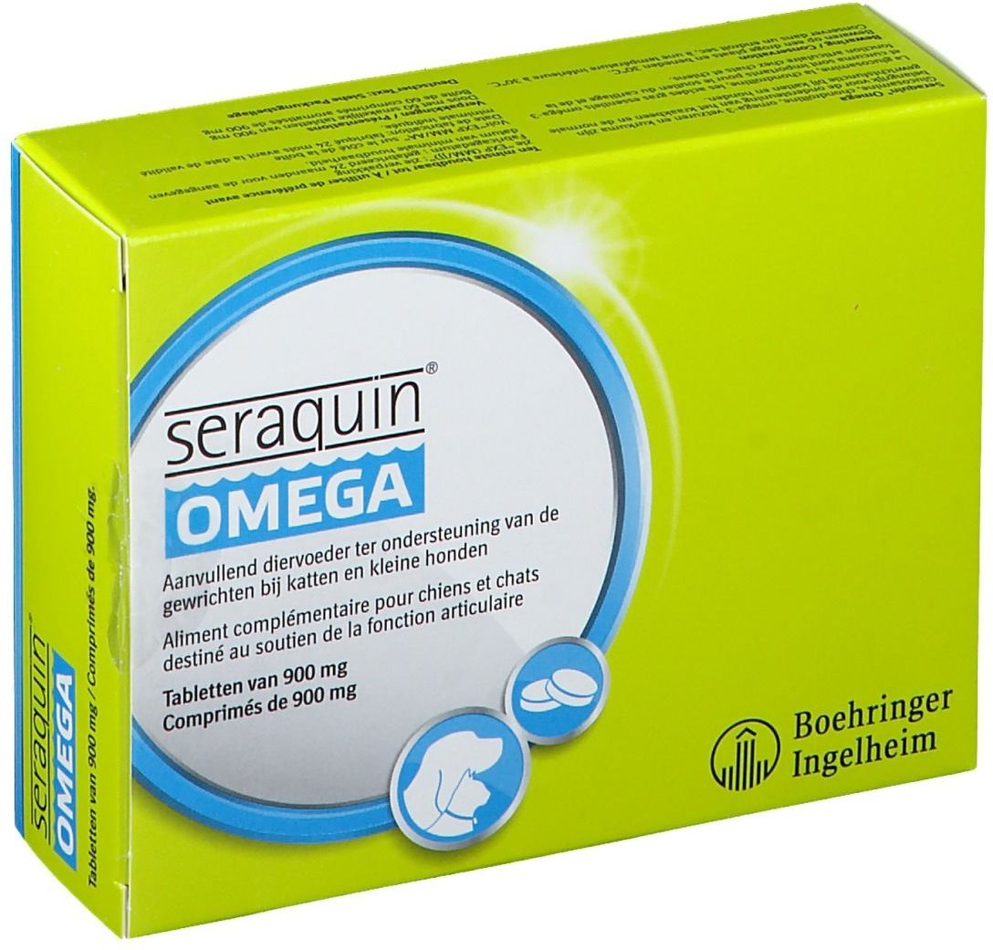 Seraquin Omega Kat Gewrichten 60 St Tabletten