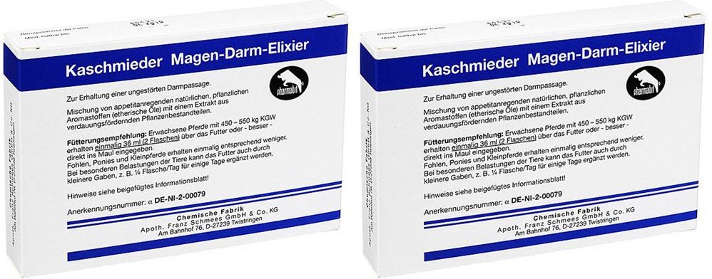 Kaschmieder Magen Darm vet. Doppelpack 2x6x18 ml Elixier