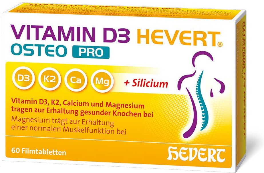 Thumbnail - Vitamin D3 Hevert Osteo Pro Filmtabletten 60 St