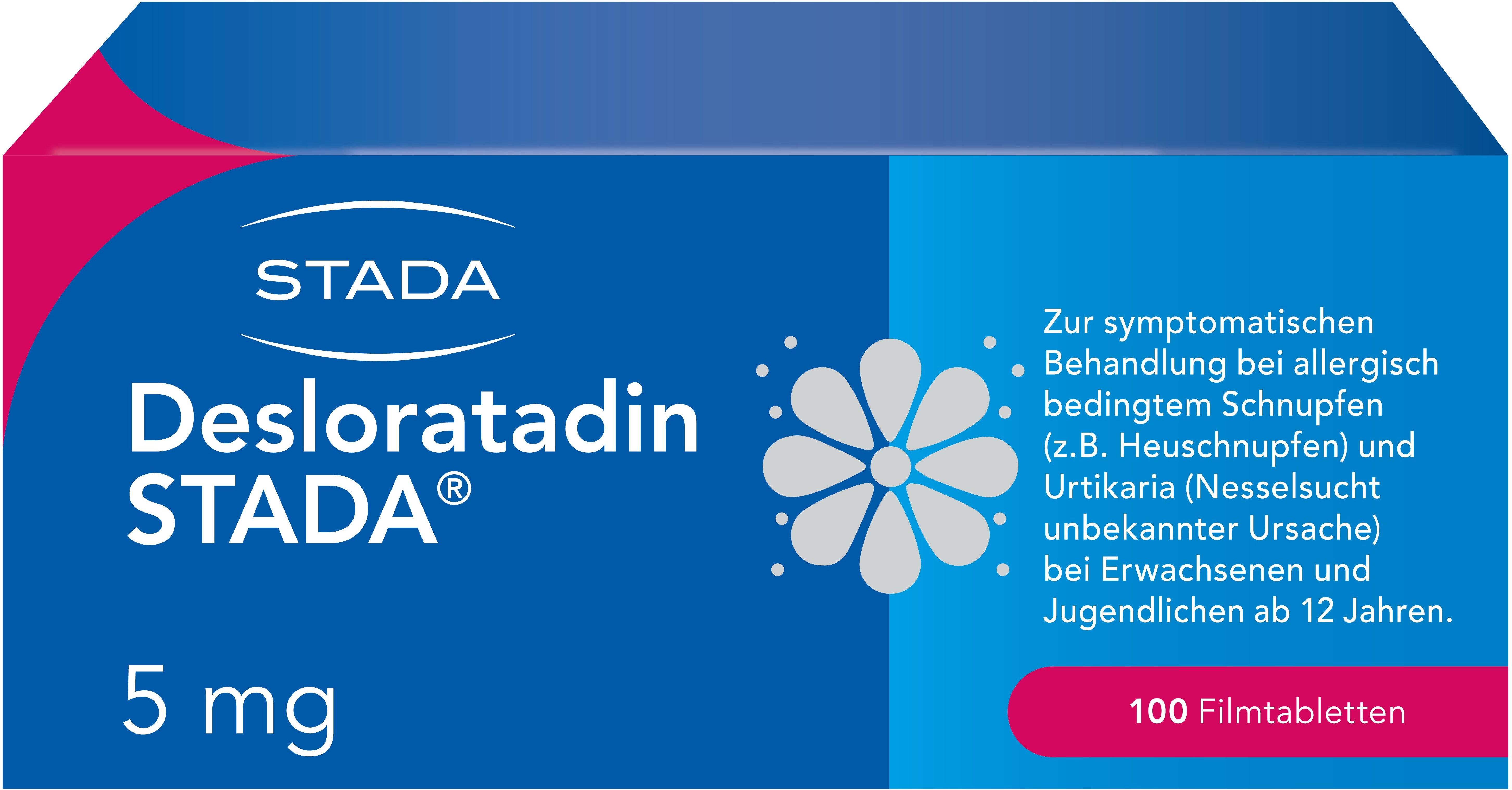 Desloratadin Stada 5 mg Filmtabletten 100 St