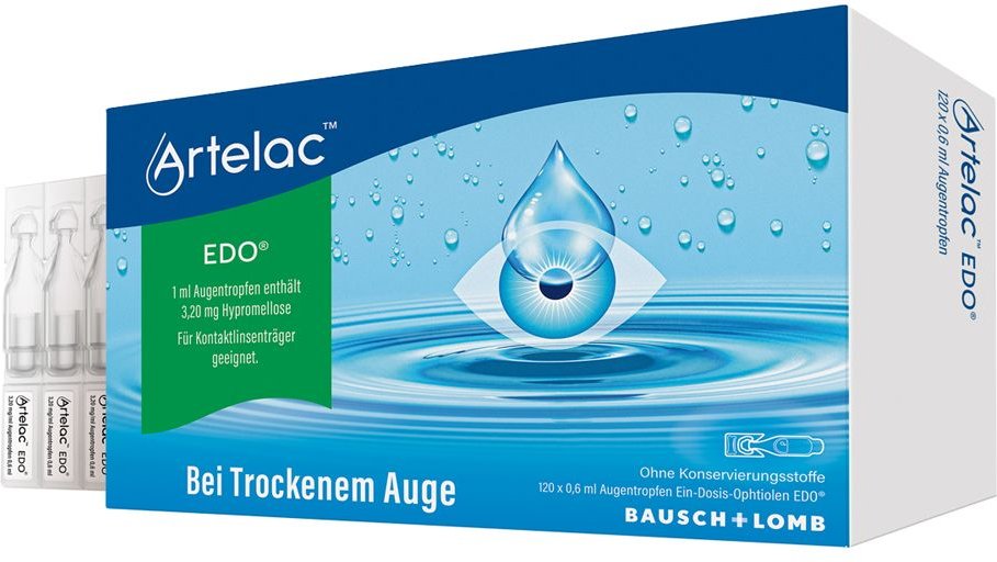 Thumbnail - Artelac EDO Augentropfen 120x0,6 ml