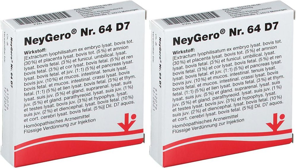 Neygero Nr.64 D 7 Ampullen Doppelpack 2x5x2 ml