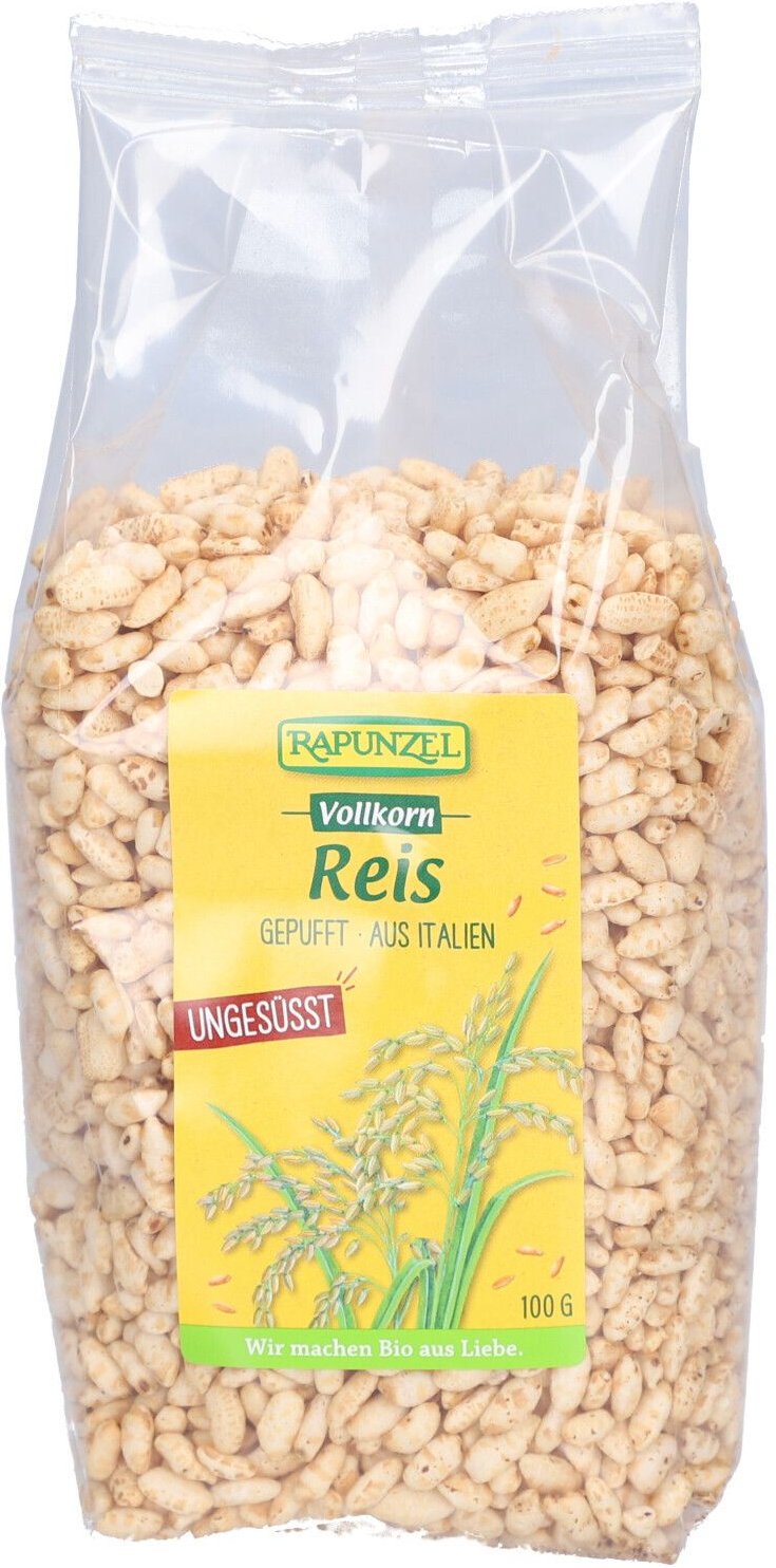 Rapunzel Vollkorn Reis gepufft 100 g Keine Angabe