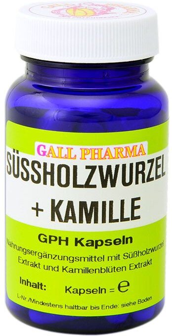 SÜSSHOLZWURZEL+Kamille GPH Kapseln 120 St
