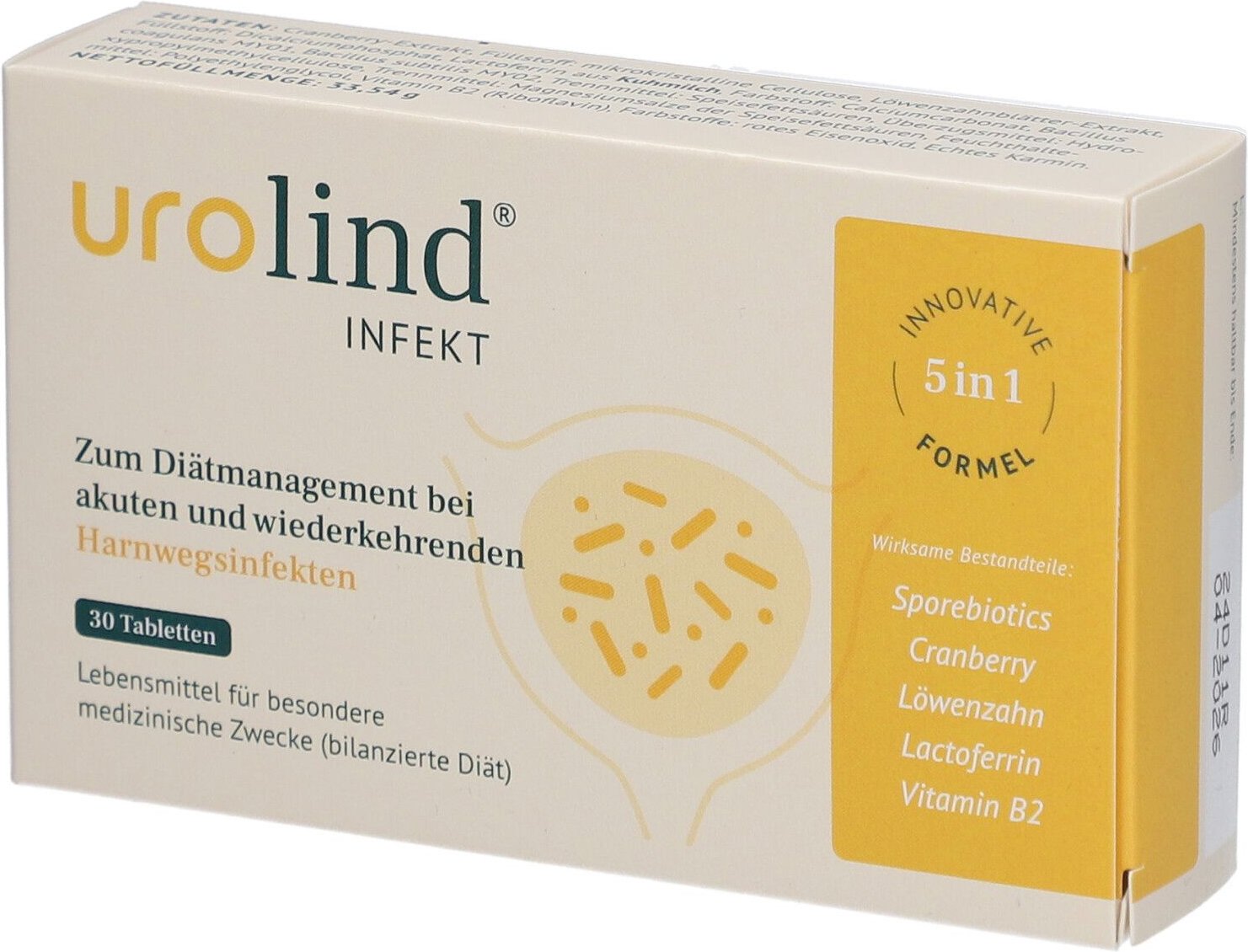 Urolind Infekt TBL 30 St Tabletten