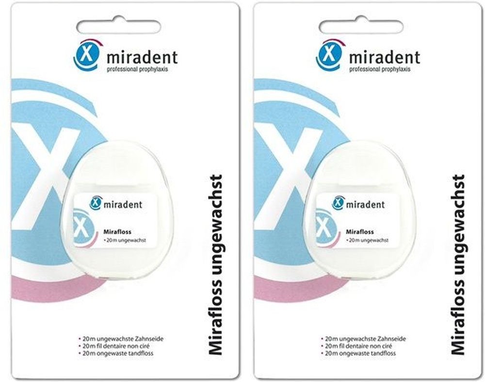 Miradent Mirafloss UNWx20M x2 2x1 St