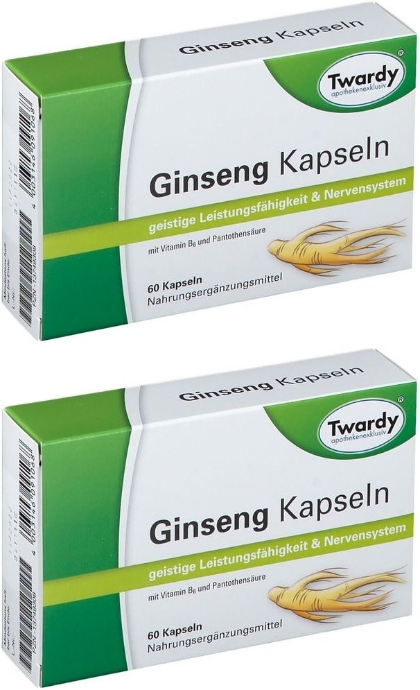 Ginseng Kapseln 2x 2x60 St