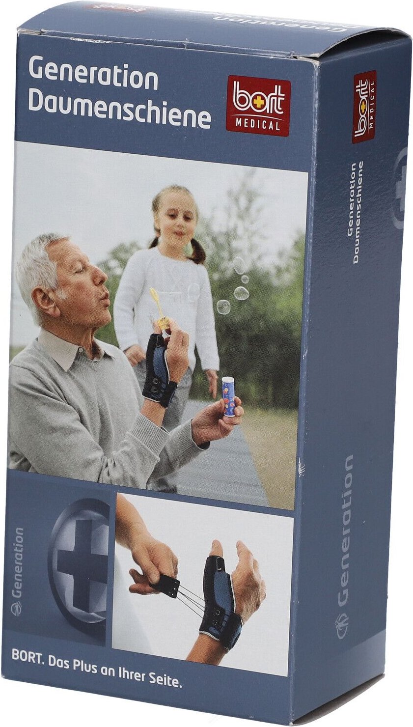 Thumbnail - Bort Generation Daumenschiene rechts S blau 1 St Bandage(s)