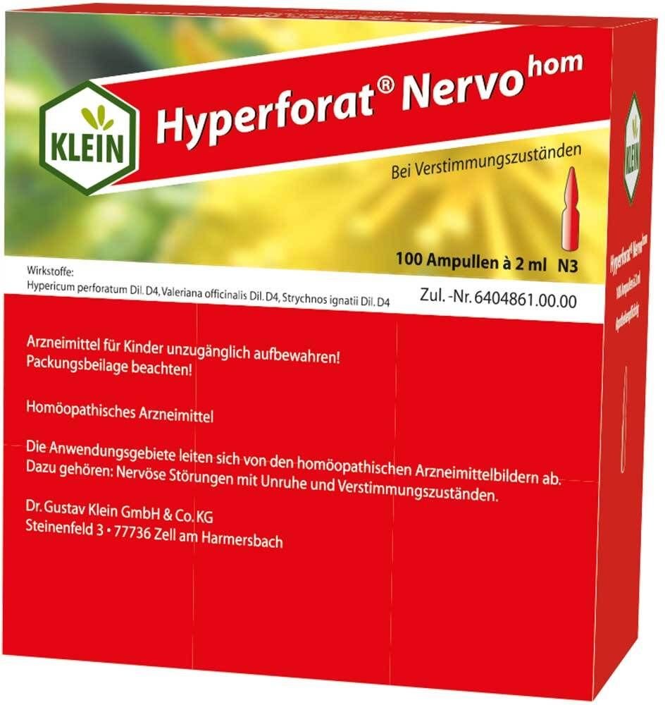 Hyperforat Nervohom Injektionslösung 100x2 ml