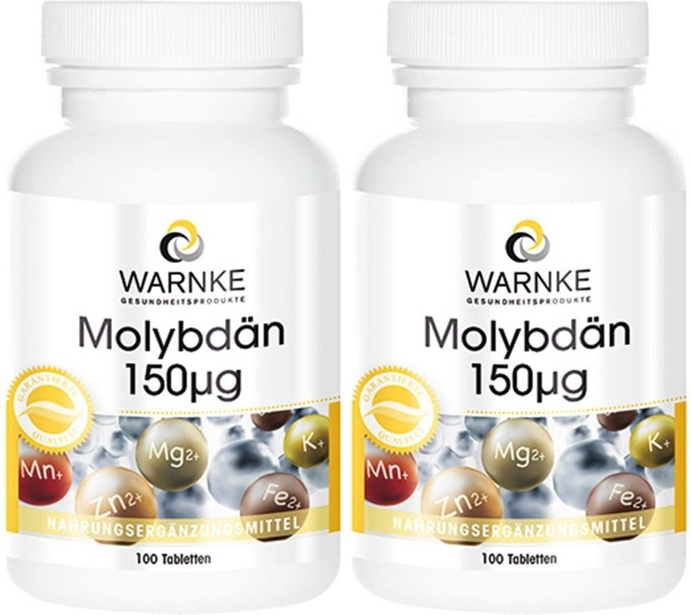 Molybdän 150 µg Tabletten 2x 2x100 St