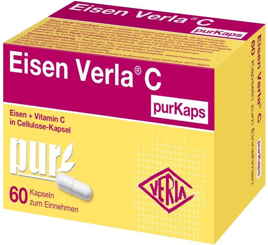 Thumbnail - Eisen Verla C purKaps 60 St Kapseln